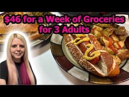 $46 Grocery Week & Dinners • Realistic Budget Cooking • Meal Ideas