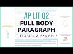 AP Lit Q2 FULL Body Paragraph Example: Master the Prose Analysis Essay