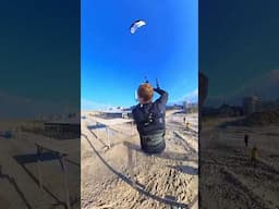 Crazy Parkour with a Kite! 🤯😱 @EnricovandeLaar