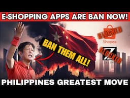 BREAKING🔴: What will happen IF the PHILIPPINES BAN all E-SHOPPING APPS from CHINA