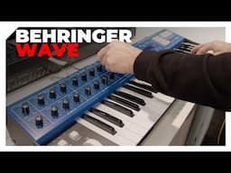 Behringer's Wave is a PPG Wave clone that's been four years in the making