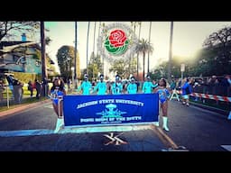 Jackson State University "Sonic Boom of the South" Marching In the 2024 Tournament of Roses Parade