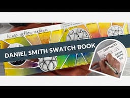 Draw With Me | Zentangle | Daniel Smith Swatch Book Series | Hansa Yellow