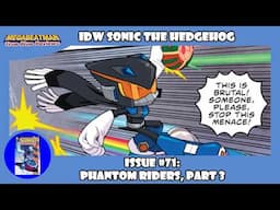 IDW Sonic The Hedgehog #71 | A Comic Review by Megabeatman