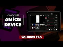 How to use an iPhone with the YoloBox Pro