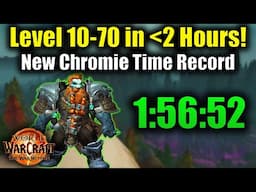 Leveling From 10-70 in Under Two Hours!