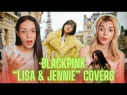 LISA - My Only Wish (Britney Spears cover) + JENNIE (Snow) / Snowman Cover | Reaction!