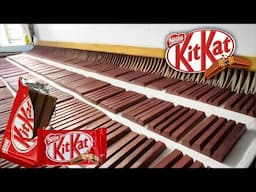 How KitKats Are Made In Factory! (Full KitKat Factory Process)