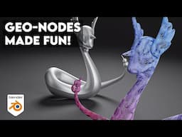 Blender Geometry Nodes Effects Made Easy 2025