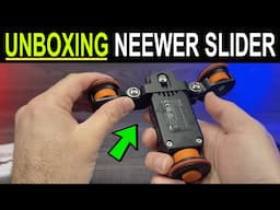 Unboxing Neewer Slider 3 Wheels Motorized