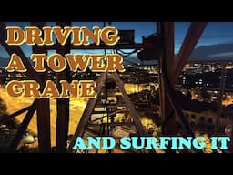 Driving an old style tower crane with pole changer motors