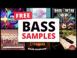 900 FREE Bass Samples & Bass Sample Packs