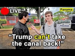 IRL Protest ERUPT in Panama over Trump taking back the Panama Canal