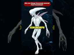 Why was the Beluga Xenomorph Removed from Prometheus? #Shorts #Viral #Facehugger