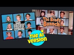 The Brady Bunch Full AI Created Intro - The BradAI Bunch!! 😂