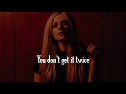 Avril Lavigne - Bite Me (Acoustic)(Lyrics)