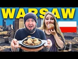 24 Hours in INCREDIBLE WARSAW, POLAND! 🇵🇱 - First Impressions & POLISH FOOD