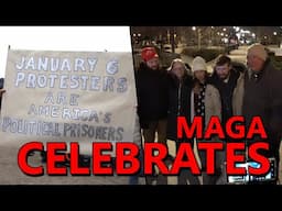 MAGA CELEBRATES Trump Releasing January 6th Convicts: "New Sheriff is In Town"