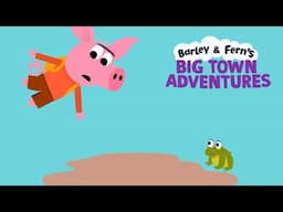 Cartoons for kids - The Little Pig Barley Trip Over a Muddy Puddle!