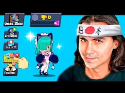 CRIEI UMA CONTA NO BRAWL STARS JAPONES