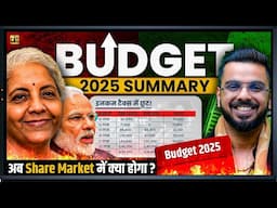 Budget 2025 Summary | Impact on Stock Market