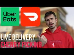 Cherry Picking DoorDash / Uber Eats Orders-  Lunch Shift