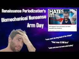 The Dr. Mike/Jeff Nippard Arm Day Has...Issues