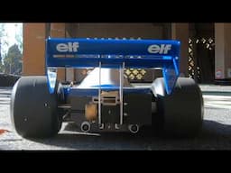 Tyrrell P34 finally the test. What a joy!!