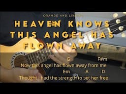 Heaven Knows This Angel Has Flown Away - Orange and Lemons // Ukulele Tutorial