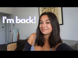 I'm BACK! where I've been, the end of drama school + what's next on the channel...