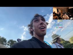 Bryan Arnett Reacts To Their LONGEST Day Pushing Across America! (Day 2)