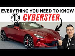 MG Cyberster | Everything Explained - Detailed Walkthrough, User Manual Guide, Tutorial