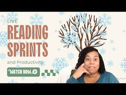 Reading Sprints and Productivity Sprints | Mondays 9a-9p EST