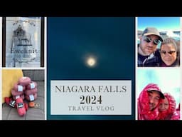 Eclipse & Niagara Falls Travel Vlog | How Much Can I Knit in a Weekend? |  KnitandGrace Podcast