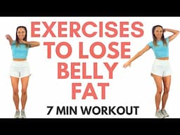 7 Minute Standing Abs🔥 Exercises to Lose Belly Fat 🔥