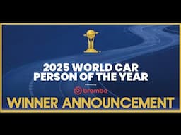 2025 World Car Person of the Year: Winner