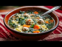 Why This Italian Wedding Soup Recipe is a Family Favorite!