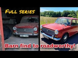 From Barn Find to Back on the Road! - Morris 1300 Full Series