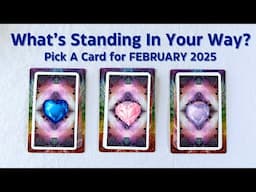 What’s Holding You Back? 🌙💔 Pick A Card Tarot Reading for February 2025