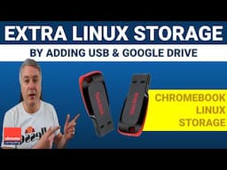 Add USB storage and Google Drive storage to Linux on ChromeOS