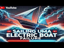 Sailing UMA electric sailboat FAILURE