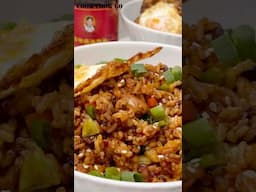 Super Easy Chili 🌶️ Oil Pork Fried  Rice🍚 #laoganma