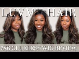 Is it worth it? | Glueless 7x6 Closure Parting Max Wig Install + Review | ft LuvMe Hair | Tan Dotson