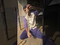 Musical Flute Bansuri Making Process #shorts