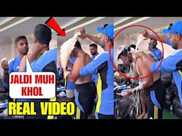 SuryaKumar Yadav, Hardik & Indian team's crazy DRESSING ROOM celebration after IND won Series vs ENG