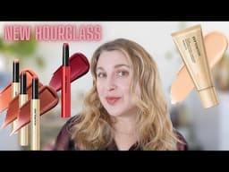 HOURGLASS Illusion Luminous Glow Foundation & New Glossy Balm Shades | Wander, Invite, Secret, Red 0