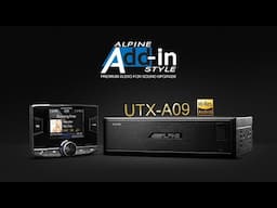 Alpine Add-in Style คุณภาพเสียง Alpine โดยไม่ต้องถอดเปลี่ยนเครื่องเสียงเดิมด้วย UTX-A09