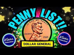 🤫🤩 PART 1!! GOT A NEW HIDDEN PENNY FOR YOU! DOLLAR GENERAL PENNY LIST! 02/04/25