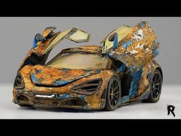 Restoration Ruined Mclaren Sports Car Restoration