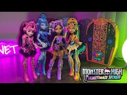 Monster High SKULLTIMATE SECRETS 4 Doll Unboxing and In-depth review